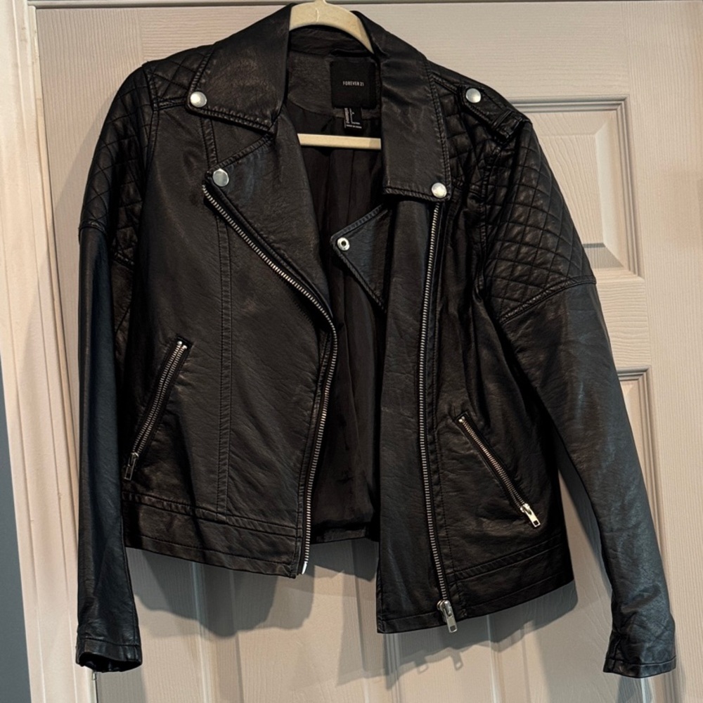 Forever 21 Leather Jacket